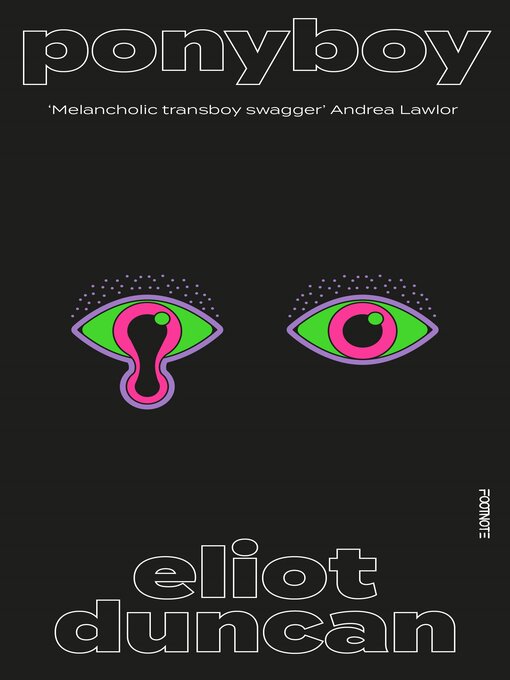 Title details for Ponyboy by Eliot Duncan - Wait list